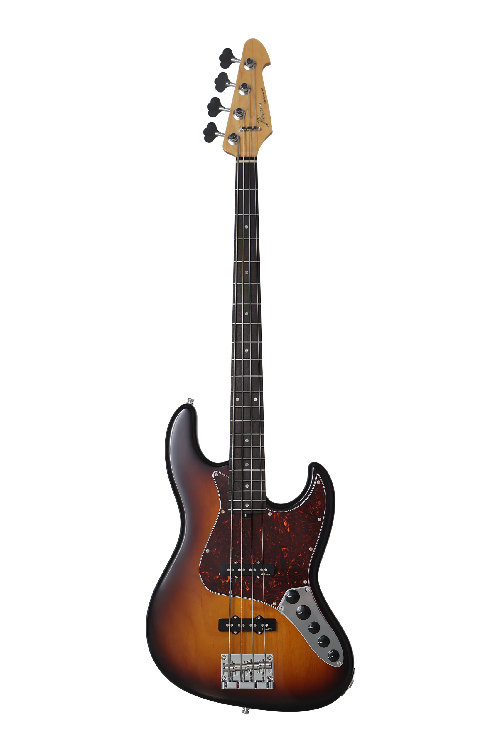 KJB-Custom Rosewood Act Bass  Sunburst